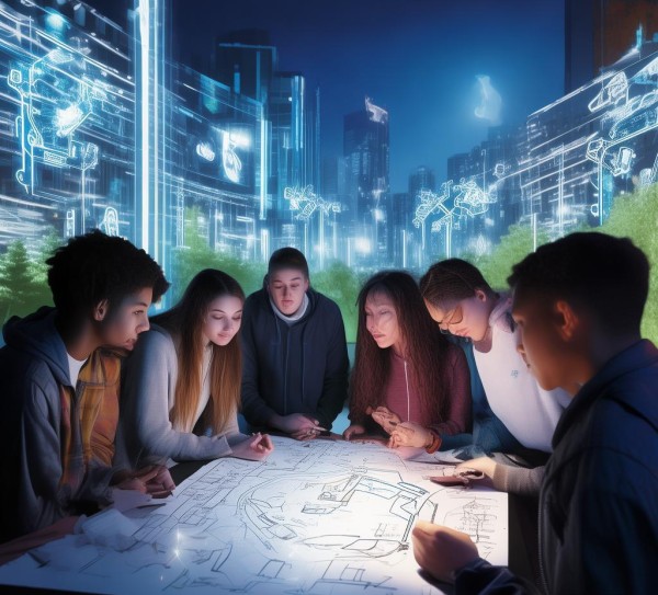 科技与创新，点亮未来的钥匙——高中手抄报创作指南