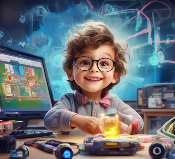 二年级的科技小达人，在创新中点亮智慧之光